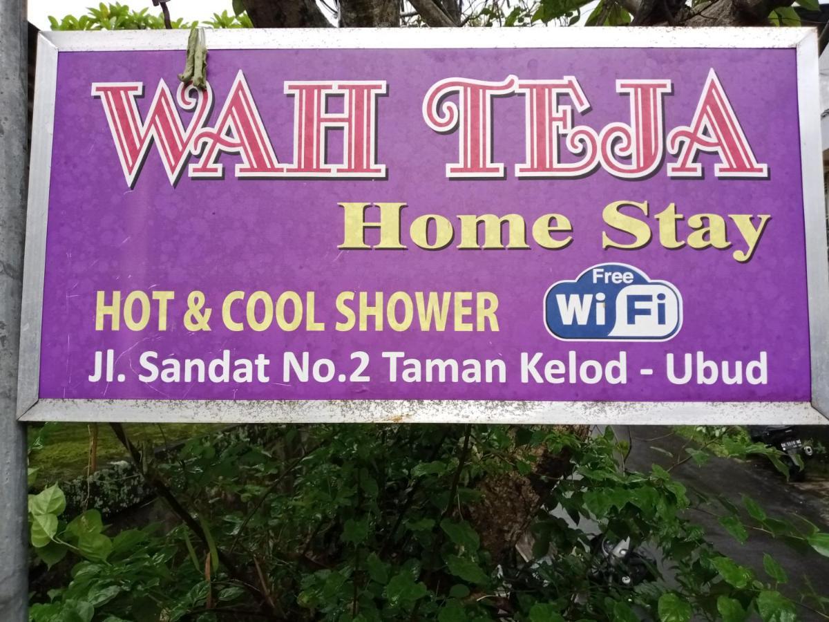 Wah Teja Homestay Ουμπούντ Εξωτερικό φωτογραφία